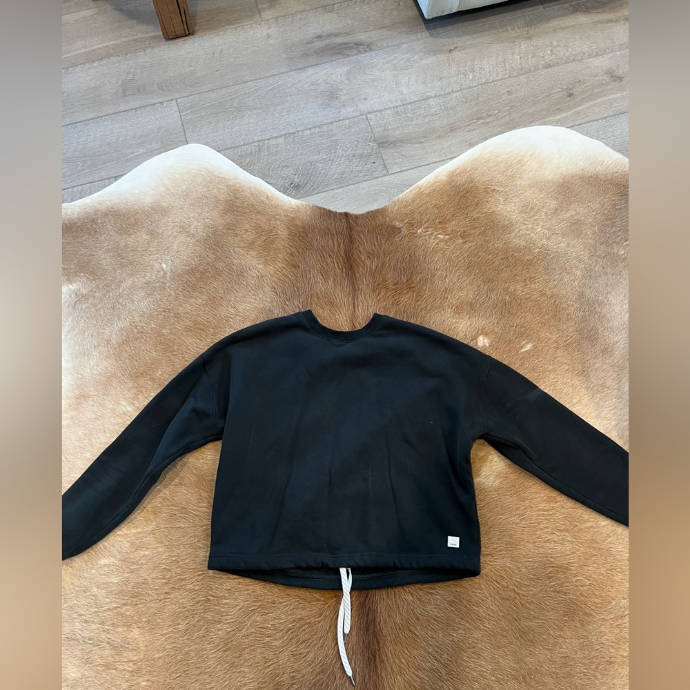 Vuori Restore sweater with tie waist